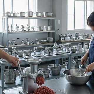 수동식 식품 가공기기 및 금속 주방용기 제조업