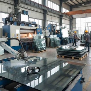 기타 판유리 가공품 제조업