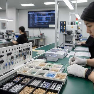 전자저항기 및 전자카드 제조업