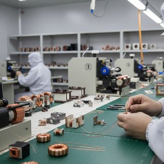 전자코일, 변성기 및 기타 전자 유도자 제조업