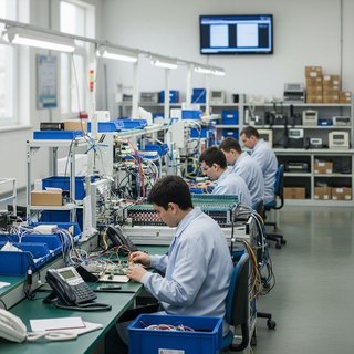 유선 통신장비 제조업