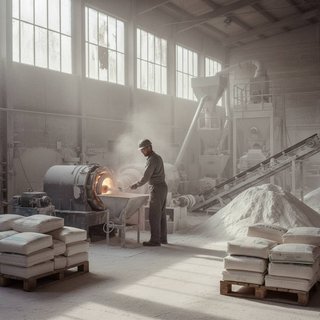 석회 및 플라스터 제조업