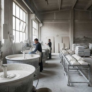 플라스터 혼합제품 제조업