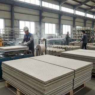 콘크리트 타일, 기와, 벽돌 및 블록 제조업