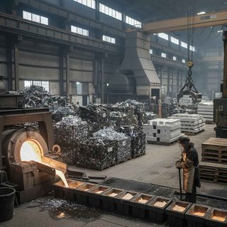 알루미늄 제련, 정련 및 합금 제조업