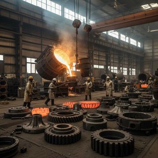 강 주물 주조업