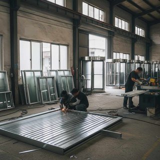 금속 문, 창, 셔터 및 관련제품 제조업