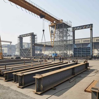 육상 금속 골조 구조재 제조업