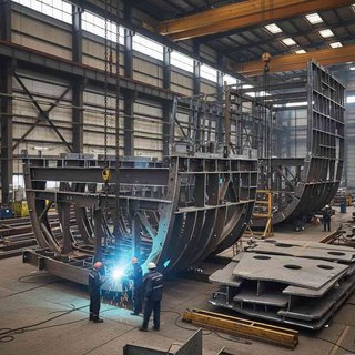 수상 금속 골조 구조재 제조업