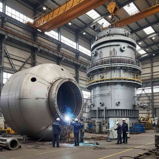 핵반응기 및 증기보일러 제조업