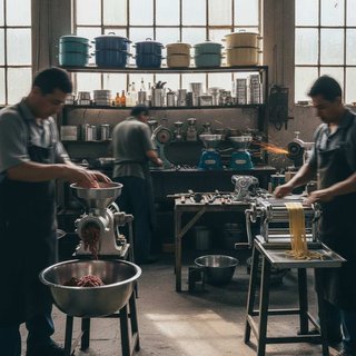 수동식 식품 가공 기기 및 금속 주방용기 제조업