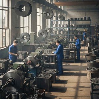 금속 스프링 제조업