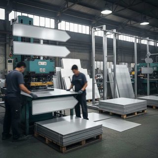 금속 표시판 제조업