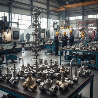탭, 밸브 및 유사장치 제조업