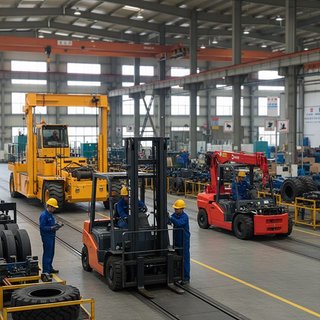 산업용 트럭 및 적재기 제조업