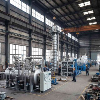 증류기, 열 교환기 및 가스 발생기 제조업