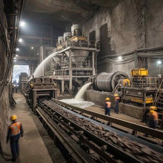 광물 처리 및 취급장비 제조업