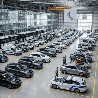 전기 승용차 및 기타 여객용 전기 자동차 제조업