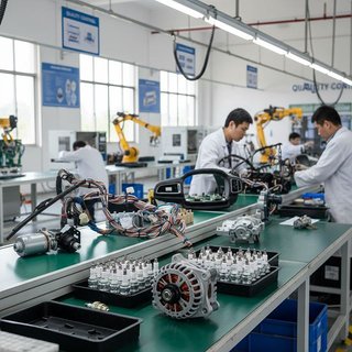 자동차용 신품 전기장치 제조업