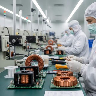 전자코일, 변성기 및 기타 전자 유도자 제조업