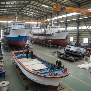 합성수지선 건조업