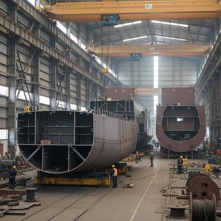 선박 구성 부분품 제조업