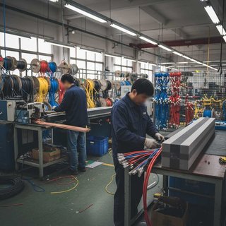 절연 코드세트 및 기타 도체 제조업