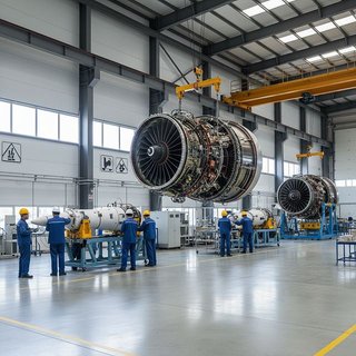 항공기용 엔진 제조업