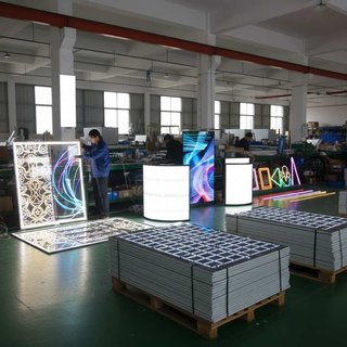 전시 및 광고용 조명장치 제조업