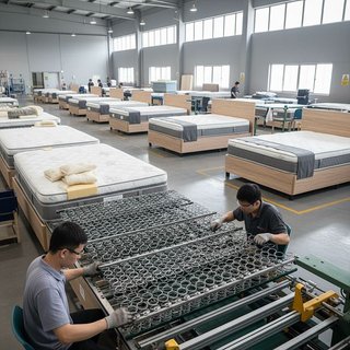 매트리스 및 침대 제조업