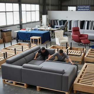 소파 및 기타 내장가구 제조업