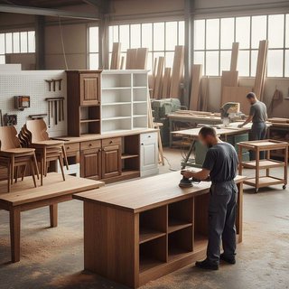 주방용 및 음식점용 목재가구 제조업