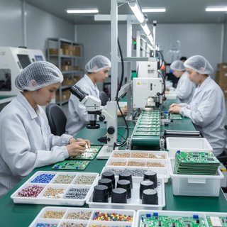 전자저항기 및 전자카드 제조업