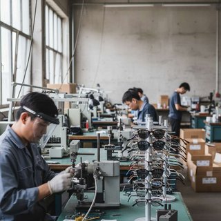 안경 및 안경렌즈 제조업