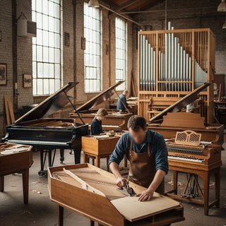 건반 악기 제조업