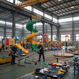놀이터용 장비 제조업
