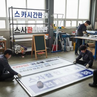 간판 및 광고물 제조업