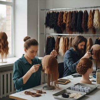 가발 및 유사 제품 제조업