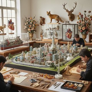 전시용 모형 제조업