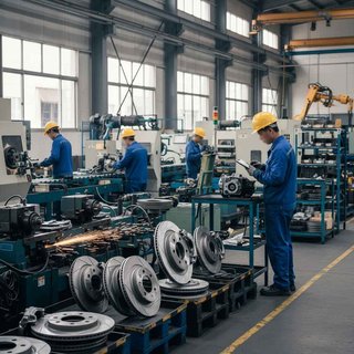 자동차용 신품 제동장치 제조업