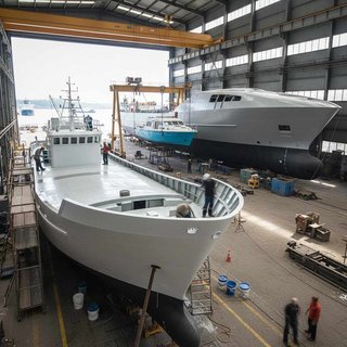 합성수지선 건조업