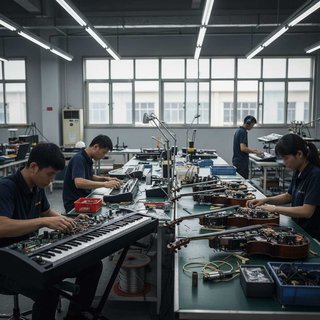 기타 악기 및 전자 악기 제조업