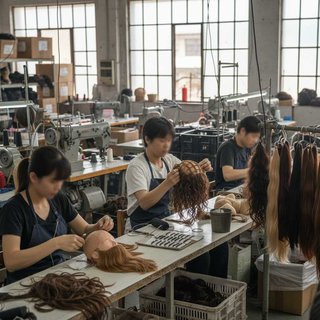 가발 및 유사 제품 제조업