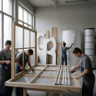 간판 및 광고물 제조업