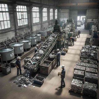 금속류 원료 재생업