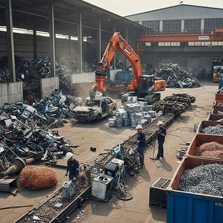 금속류 해체 및 선별업