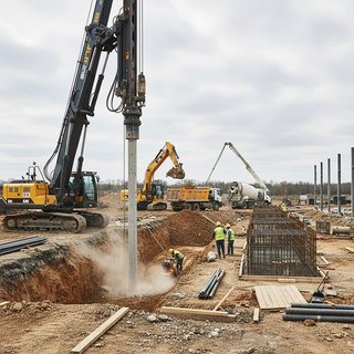 파일공사 및 축조관련 기초 공사업