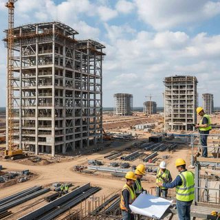 제조업 및 유사 산업용 건물 건설업