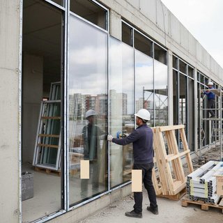유리 및 창호 공사업