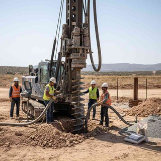 보링, 그라우팅 및 관정 공사업